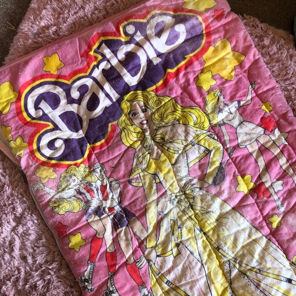 RARE Vintage Golden Dreams Barbie Sleeping bag - Picture 1 of 7